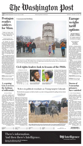 Cover of The Washington Post