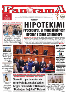 Cover of Panorama (Albania)