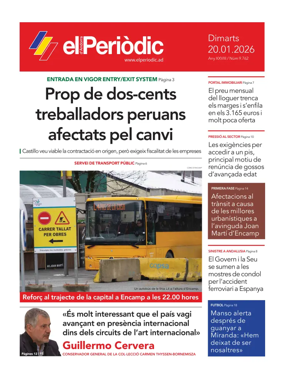 Cover of El Periodic D'Andorra