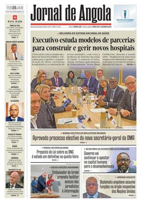 Cover of Jornal de Angola