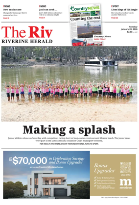 Cover of The Riverine Herald