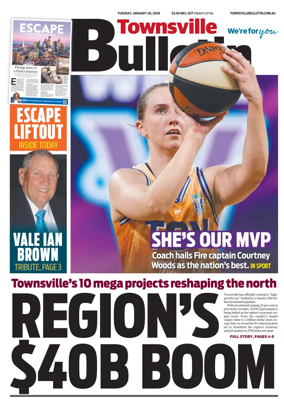 Cover of Townsville Bulletin