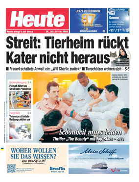 Cover of Heute - Niederosterreich Ausgabe
