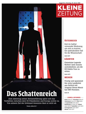 Cover of Kleine Zeitung Kaernten