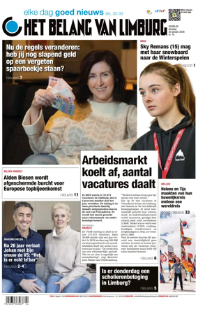 Cover of Het Belang van Limburg