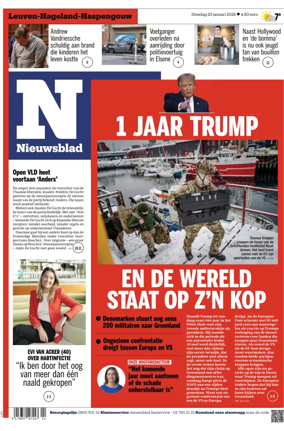 Cover of Het Nieuwsblad