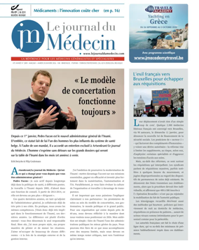 Cover of Journal du Medecin (French)