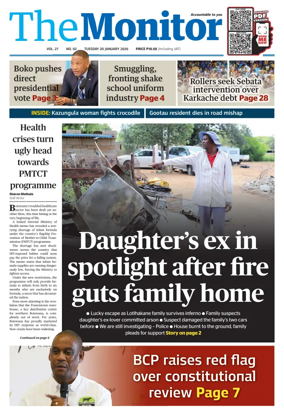 Cover of The Monitor