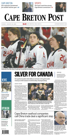 Cover of Cape Breton Post