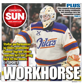 Cover of Edmonton Sun