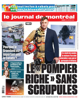 Cover of Le Journal de Montreal