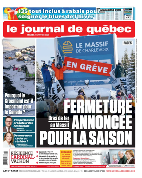 Cover of Le Journal de Quebec