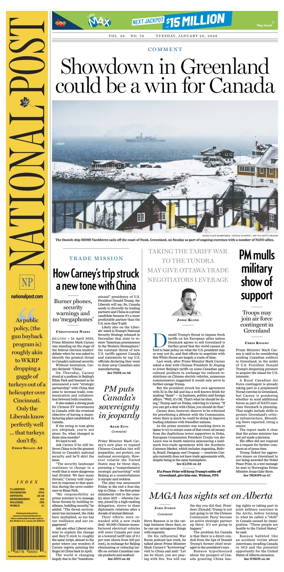 Cover of National Post - (Latest Edition)