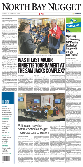 Cover of North Bay Nugget