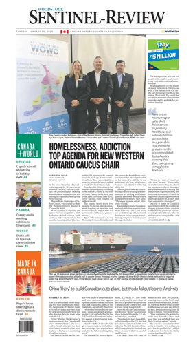 Cover of Sentinel-Review (Woodstock)