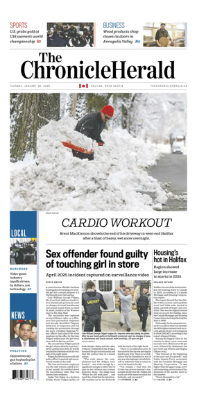 Cover of The Chronicle Herald (Metro)