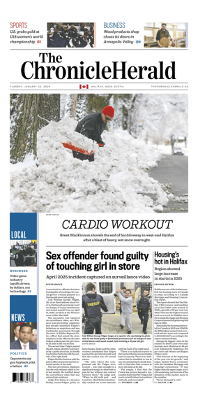 Cover of The Chronicle Herald (Provincial)