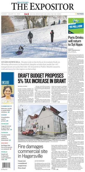 Cover of The Expositor (Brantford)