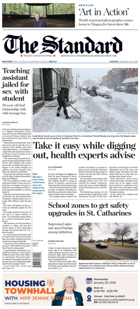 Cover of The Standard (St. Catharines)