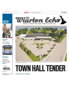 Cover of Wiarton Echo