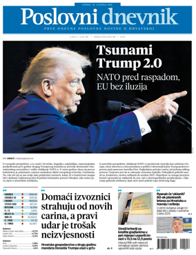 Cover of Poslovni Dnevnik