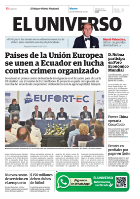 Cover of El Universo