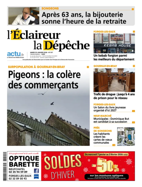 Cover of l'Eclaireur la Depeche