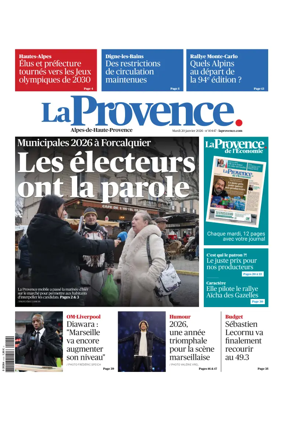 Cover of La Provence Alpes-de-Haute-Provence