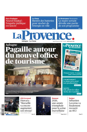 Cover of La Provence Aubagne-La Ciotat