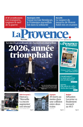 Cover of La Provence Marseille