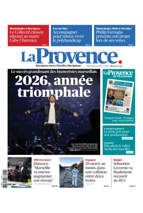 Cover of La Provence Martigues-Istres-Vitrolles-Marignane