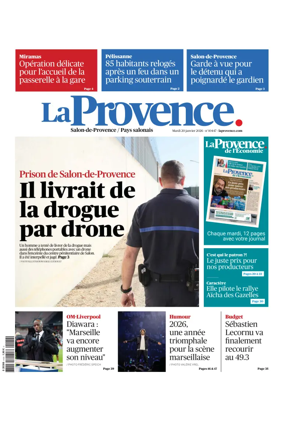 Cover of La Provence Salon-de-Provence / Pays salonais