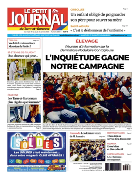 Cover of Le Petit Journal - du Tarn-et-Garonne