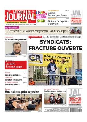 Cover of Le Petit Journal - L'hebdo du Lot-et-Garonne