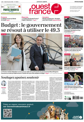 Cover of Ouest France (Pays d'Auge)