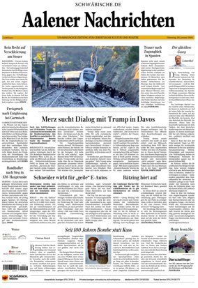 Cover of Aalener Nachrichten