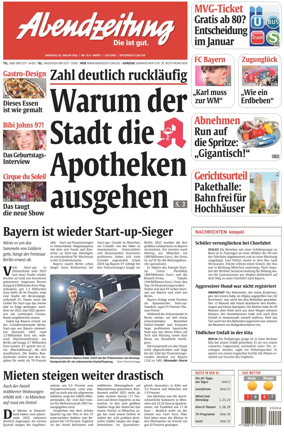 Cover of Abendzeitung Munchen