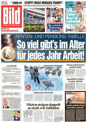 Cover of BILD Berlin-Brandenburg