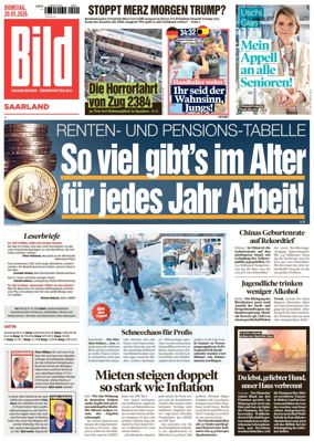 Cover of BILD Saarland