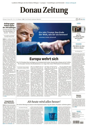 Cover of Donau Zeitung