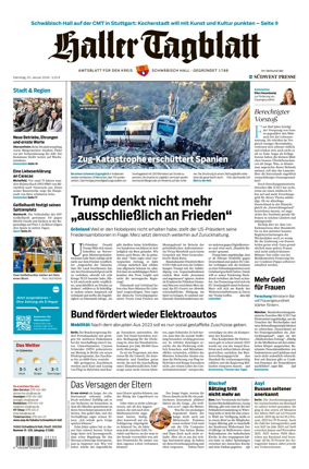 Cover of Haller Tagblatt