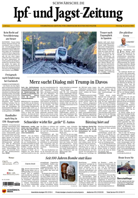 Cover of Ipf- und Jagst-Zeitung