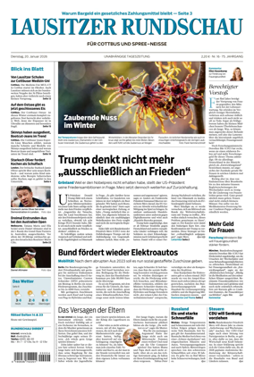 Cover of Lausitzer Rundschau