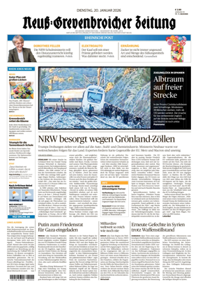 Cover of Neuss-Grevenbroicher Zeitung Neuss