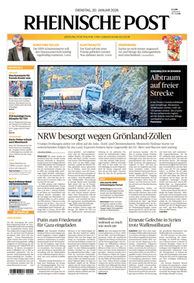 Cover of Rheinische Post Duesseldorf Meerbusch