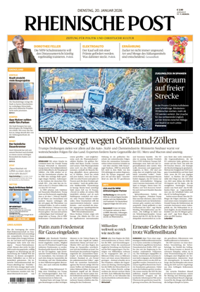 Cover of Rheinische Post Krefeld Kempen