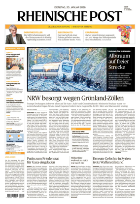 Cover of Rheinische Post - Monchengladbach and Korschenbroich