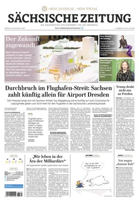 Cover of Sachsische Zeitung (Rodertal)