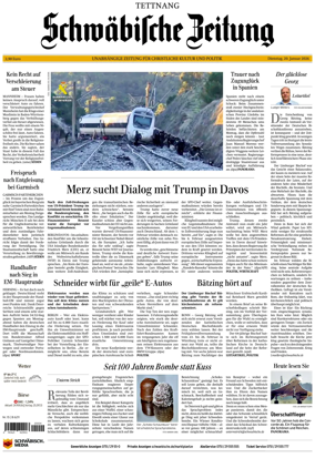 Cover of Schwabische Zeitung (Tettnang)