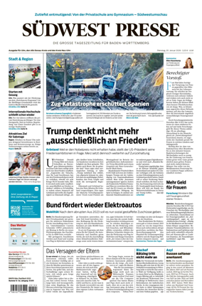 Cover of Sudwest Presse